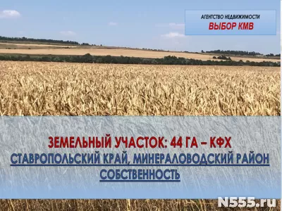 Продажа земель сельхозназначения в Ставропольском крае фото